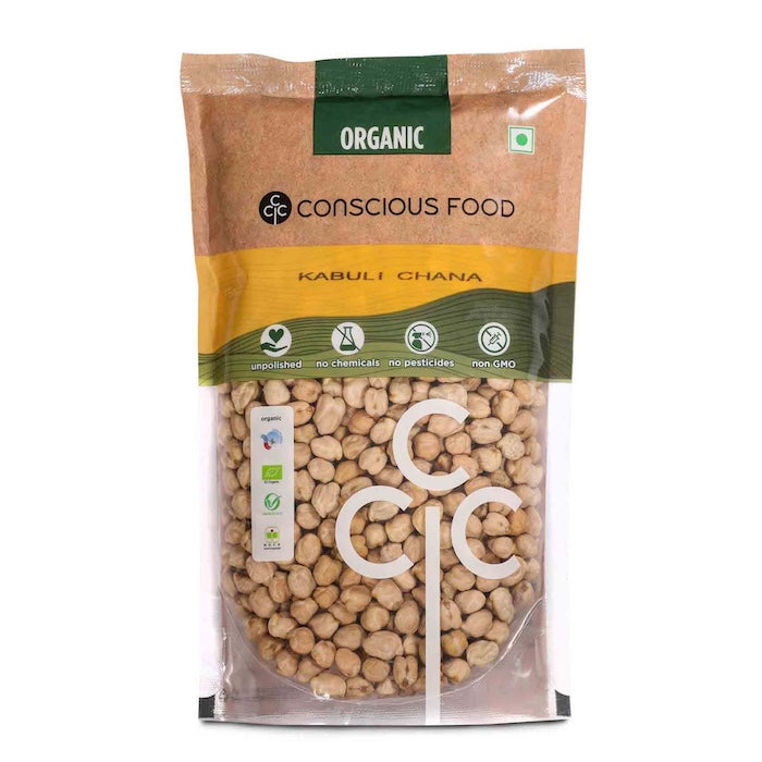 Conscious Food Organic Kabuli Chana 500G
