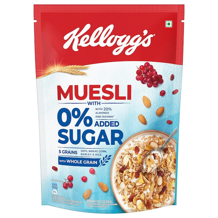 Kelloggs Muesli with 0% Added Sugar