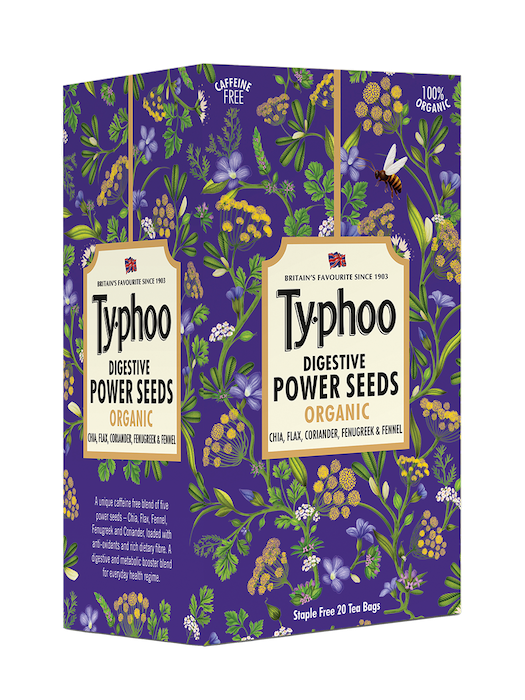 FLURYS Organic Digestive Power Seeds Tea