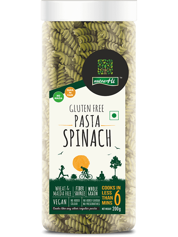 Nutra Hi Pasta Spinach