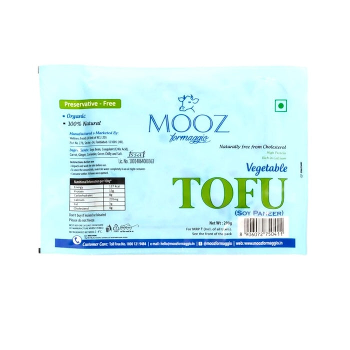 Mooz Organic Tofu Vegetable 200g