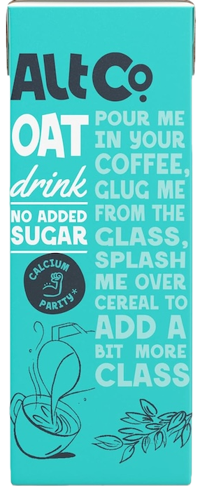 Alt Co. Oats Drink No Added Sugar 1LTR