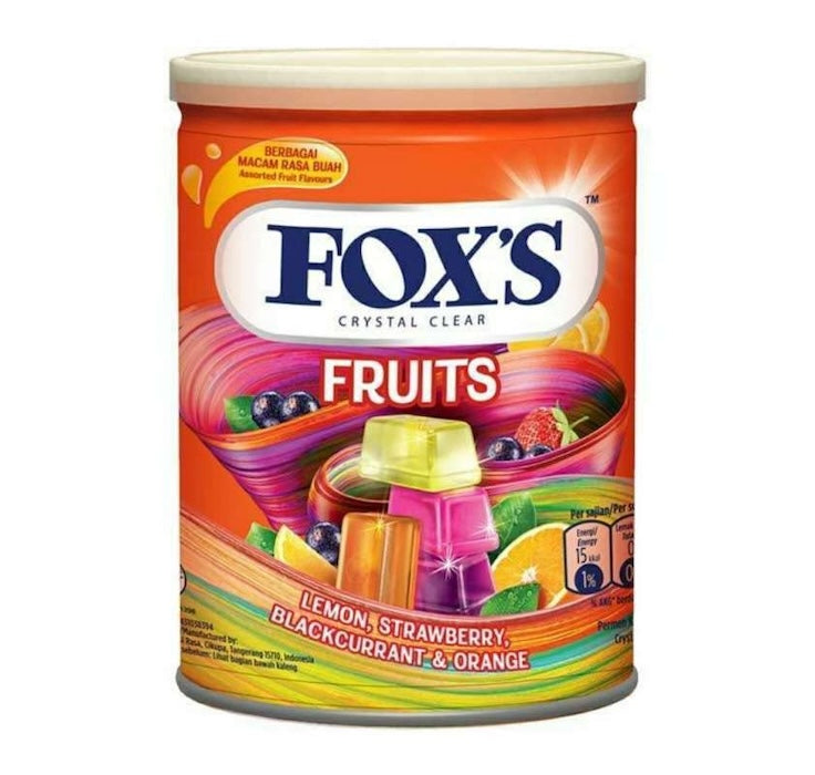 Foxs Crystal Clear Fruits