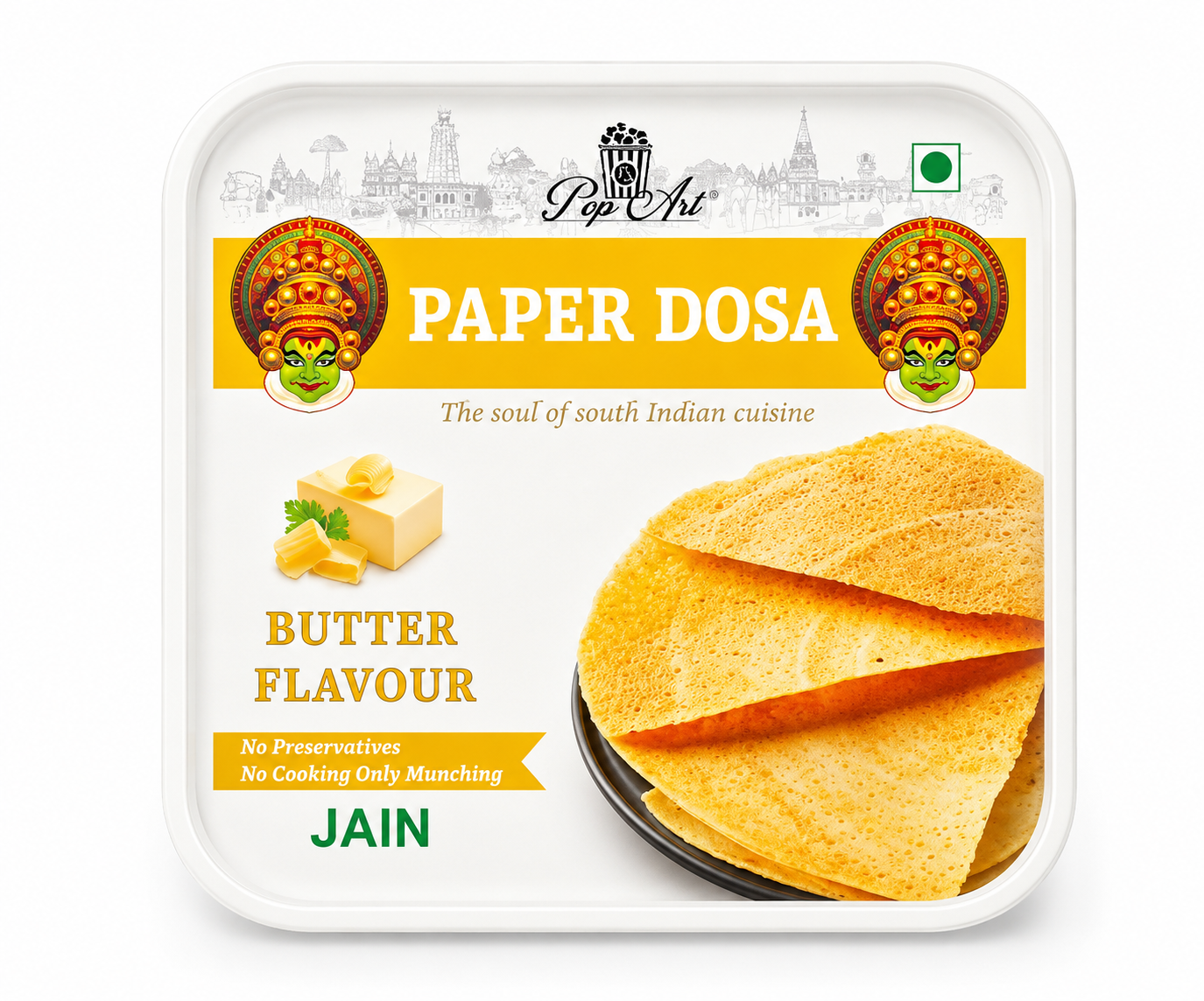 Paper Dosa Butter Flavour