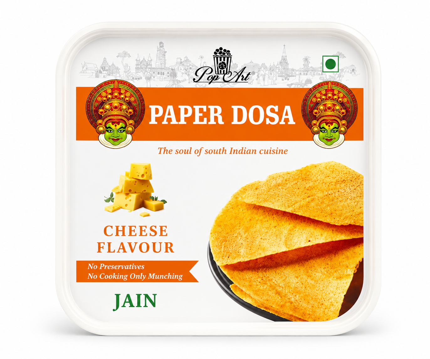 Paper Dosa Cheese Flavour