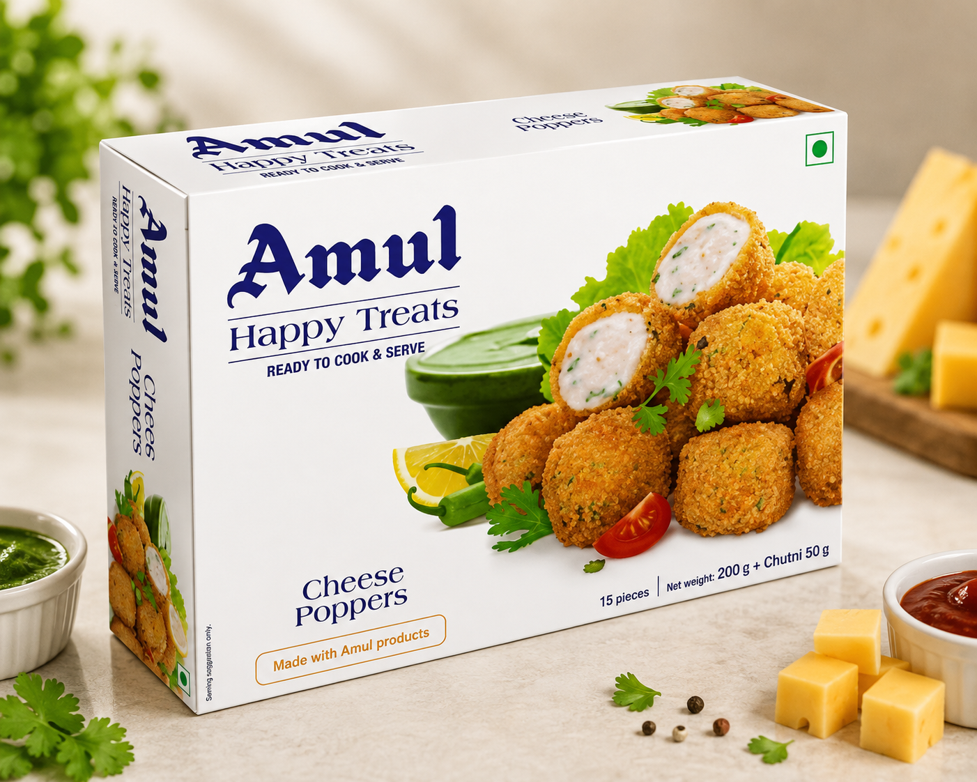 Amul Cheese Poppons