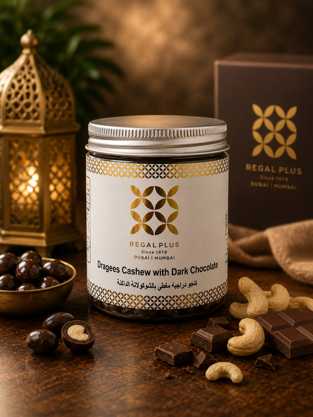 Dragees Cashew Dark Chocolate