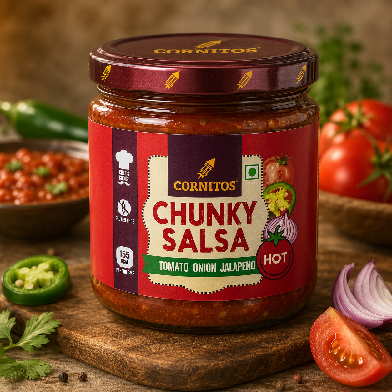 Cornitos Chunky Salsa Hot