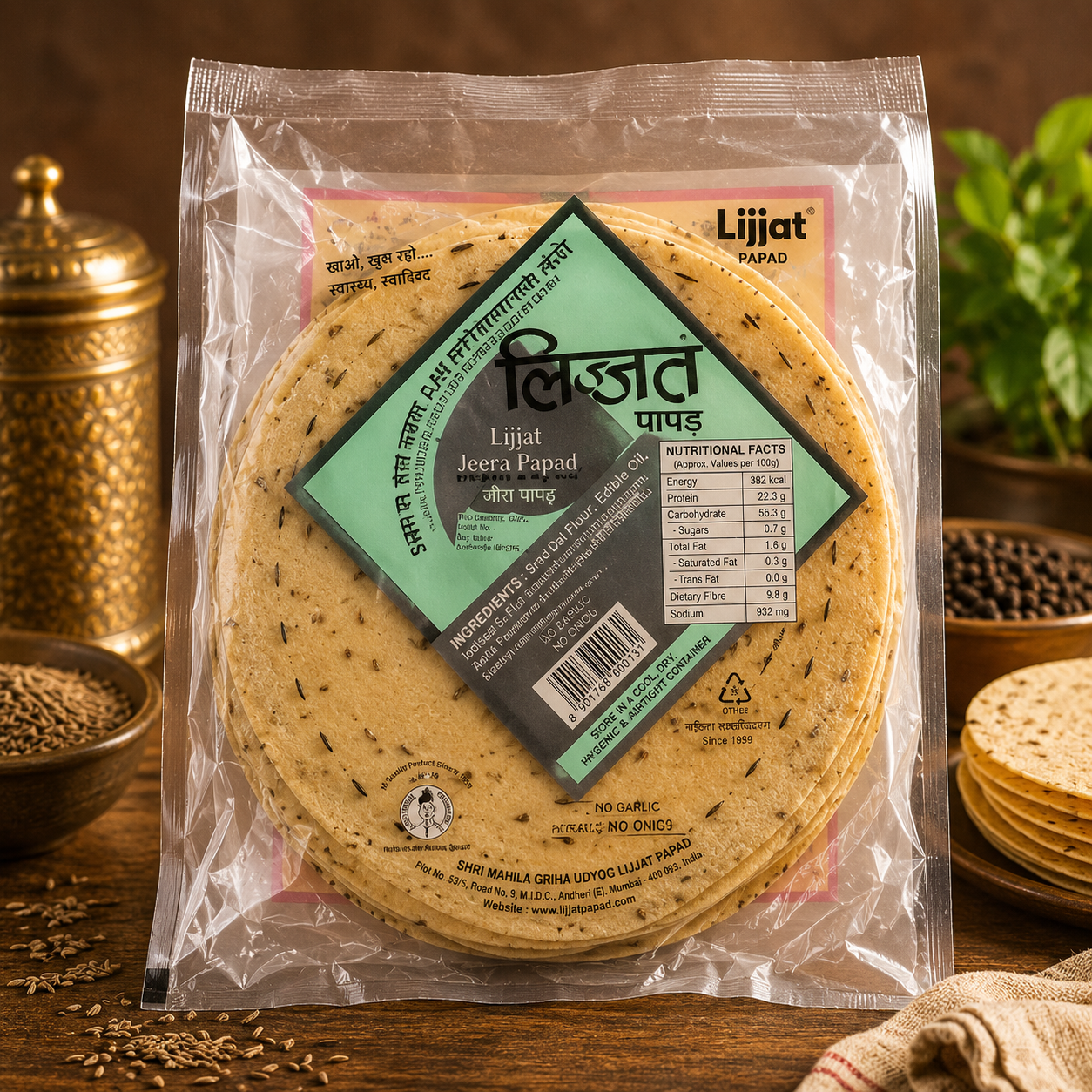 Lijjat Papad Jeera