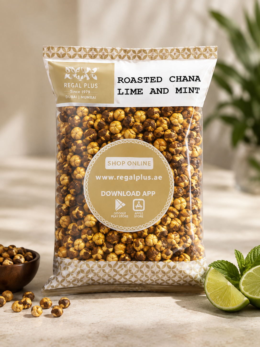Roasted Chana Lime and Mint