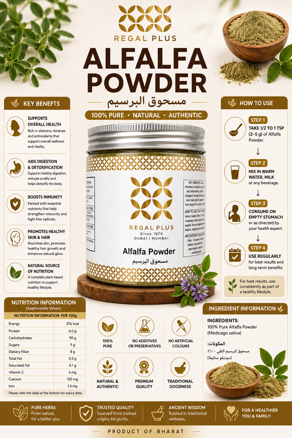 Alfalfa Powder