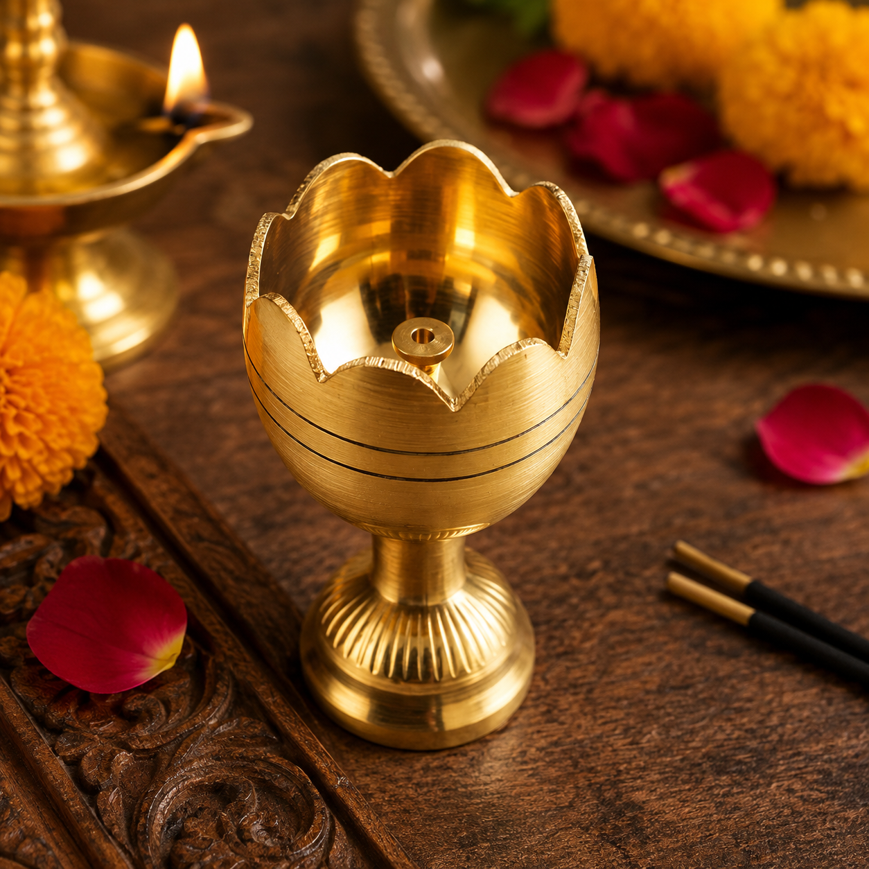 Brass Diya Big