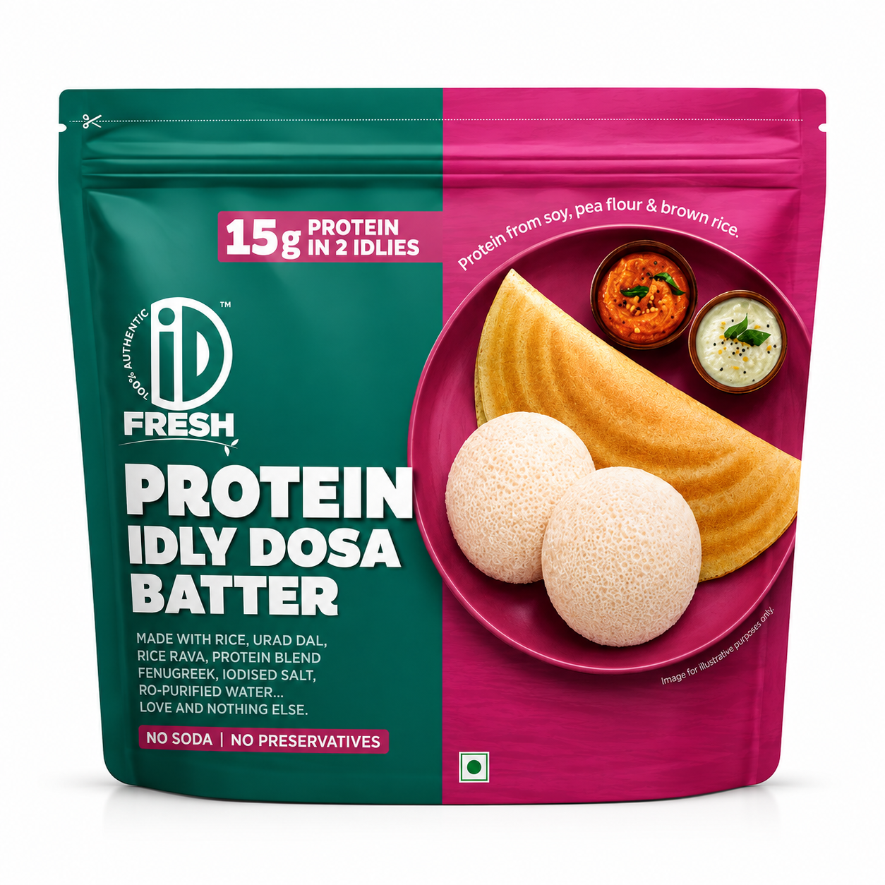 iD Protein Idly Dosa Batter