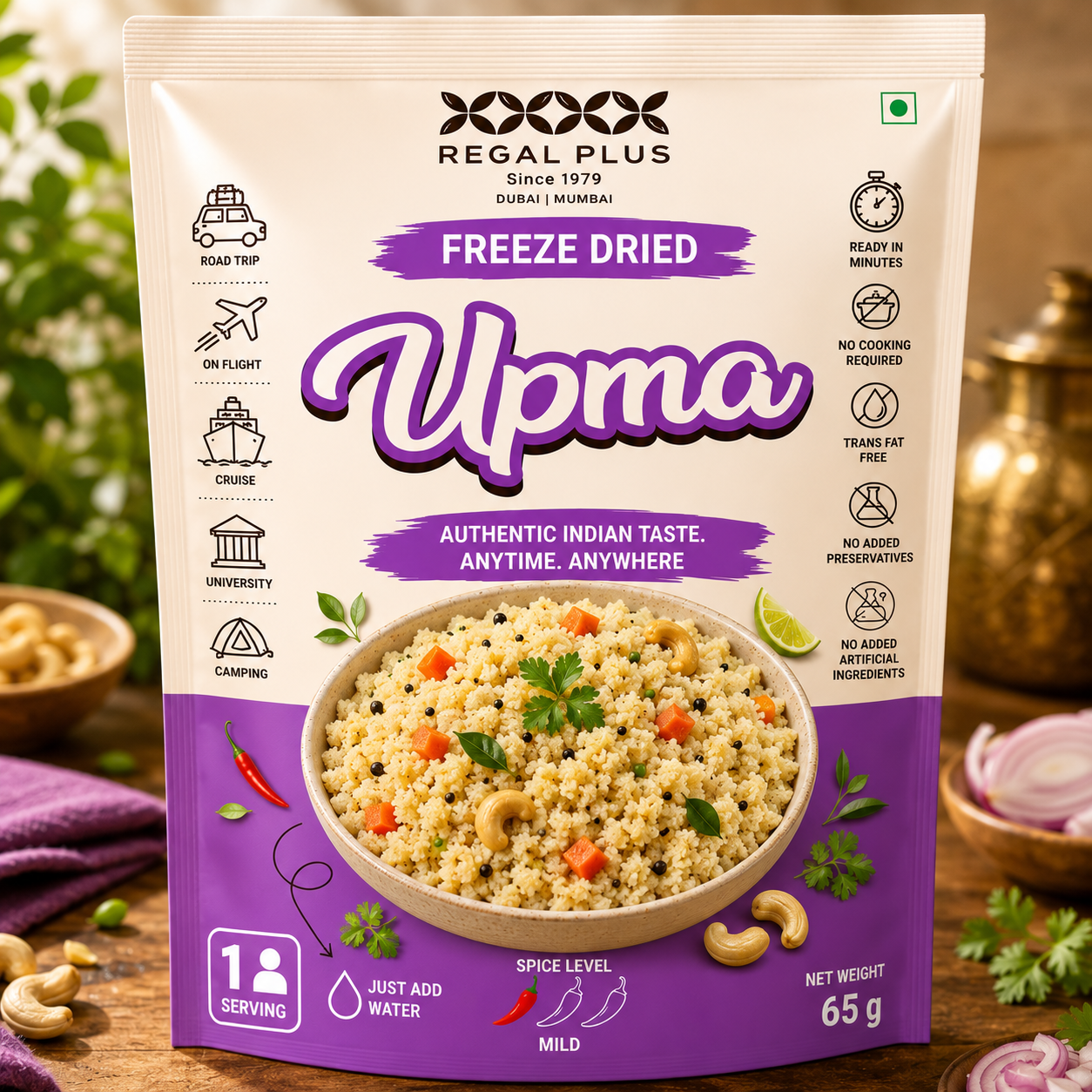 Freeze Dried Upma