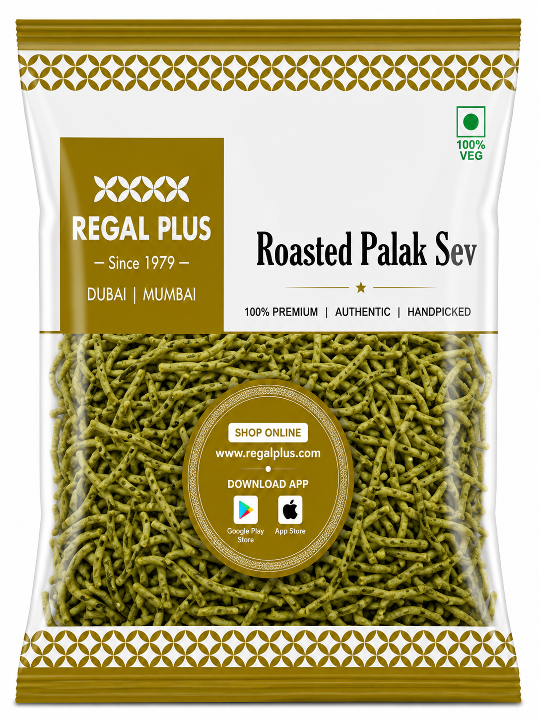 Roasted Palak Sev