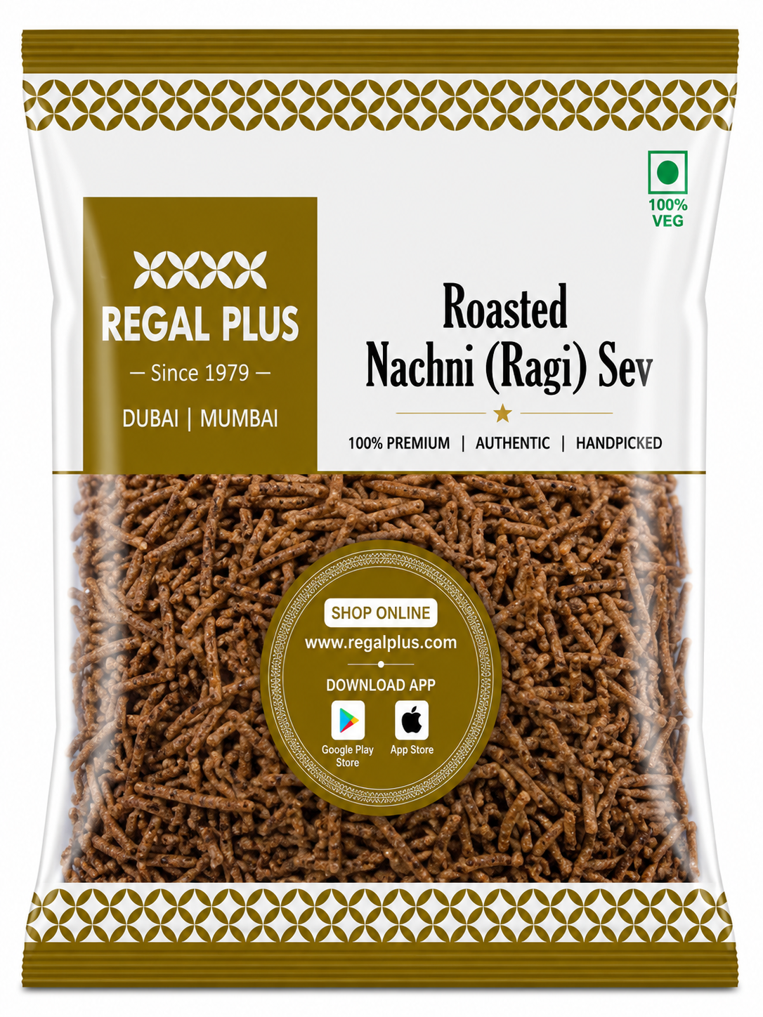 Roasted Nachni (Ragi) Sev
