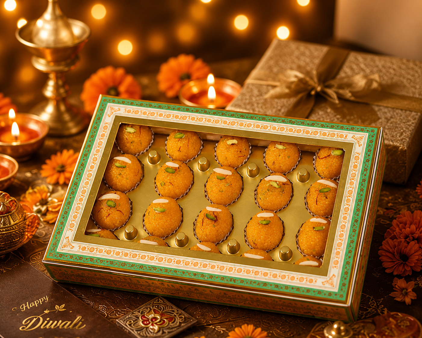 Ladoo Motichur Gift Box