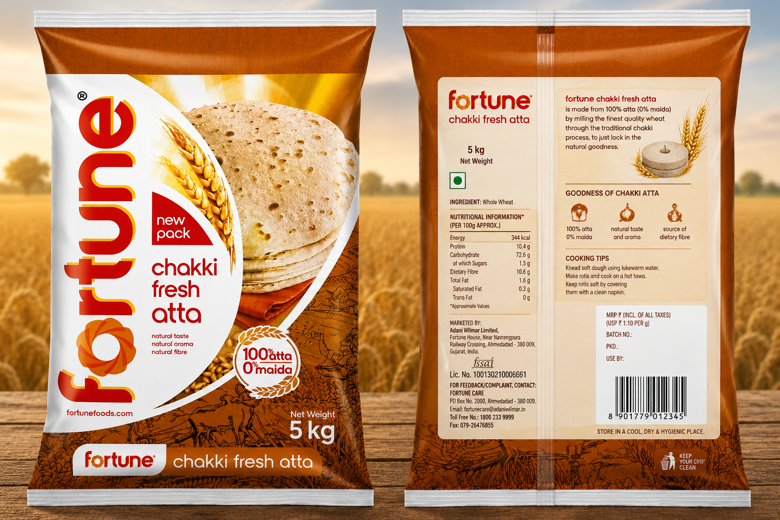 Fortune Chakki Fresh Atta
