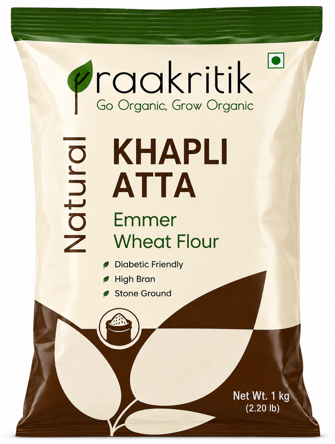Prakritik Khapli Wheat Flour