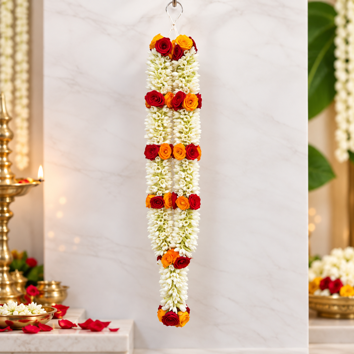 Fresh Gulchadi Garland