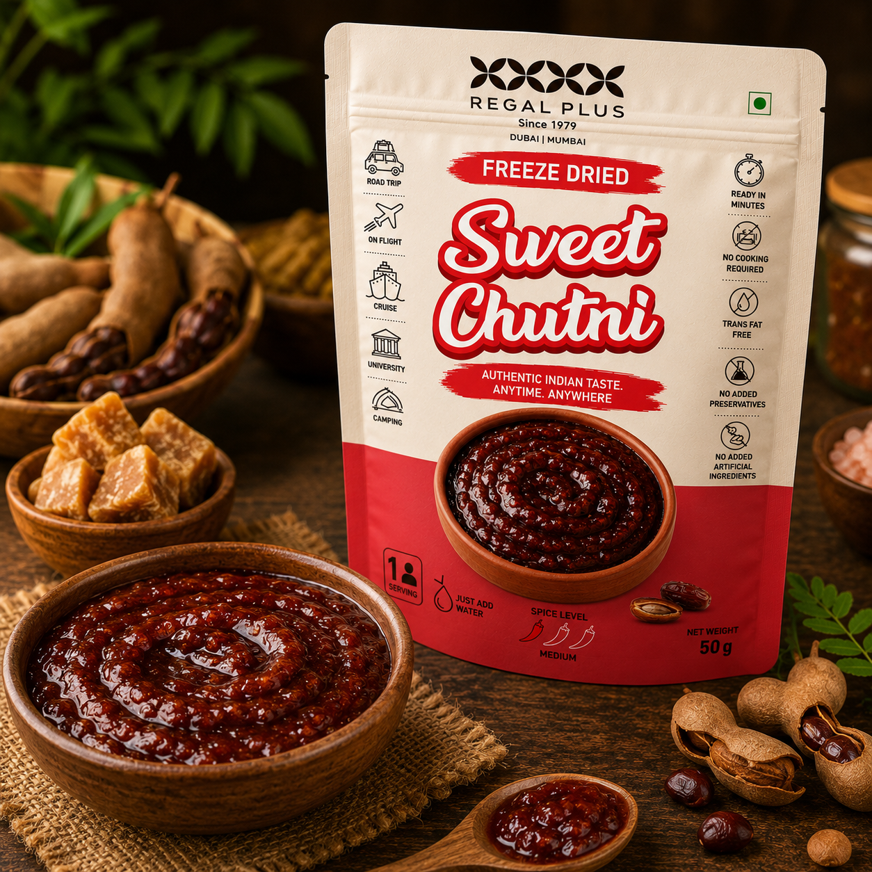 Freeze Dried Sweet Chutni