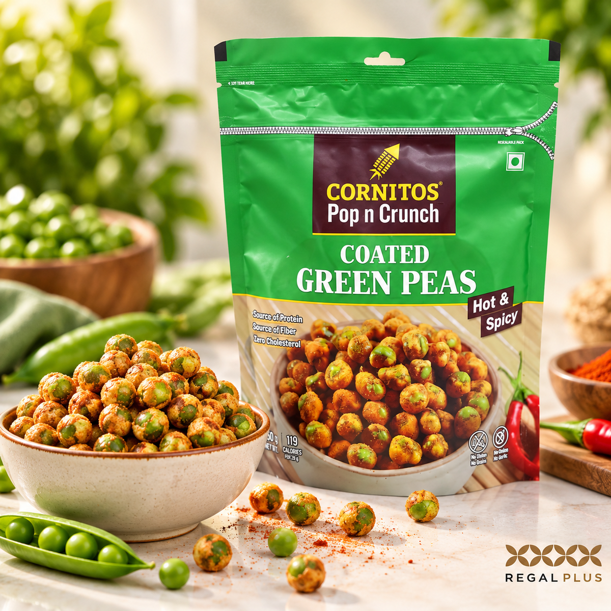 Cornitos Green Peas Hot & Spicy