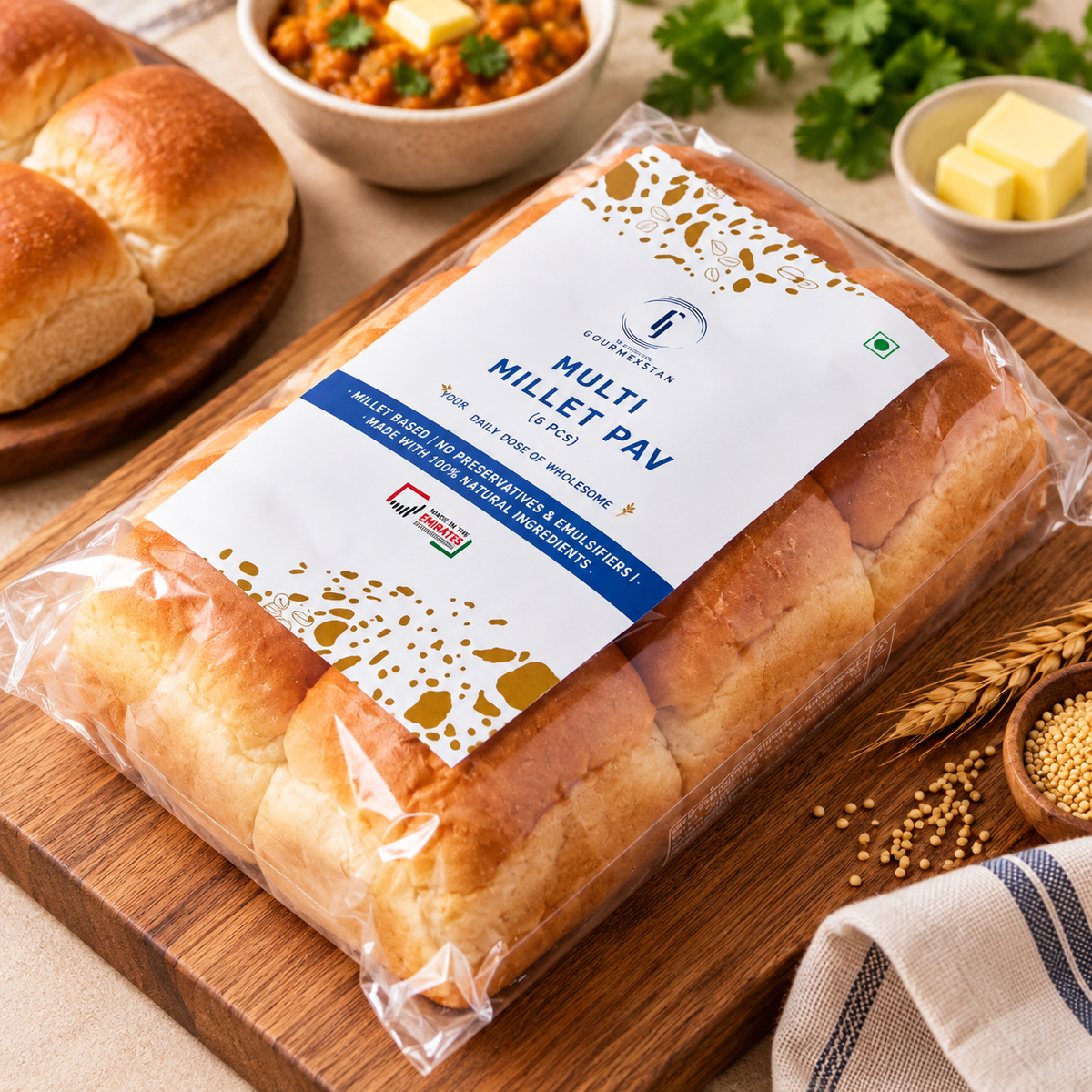 Gourmestan Multi Millet Pav