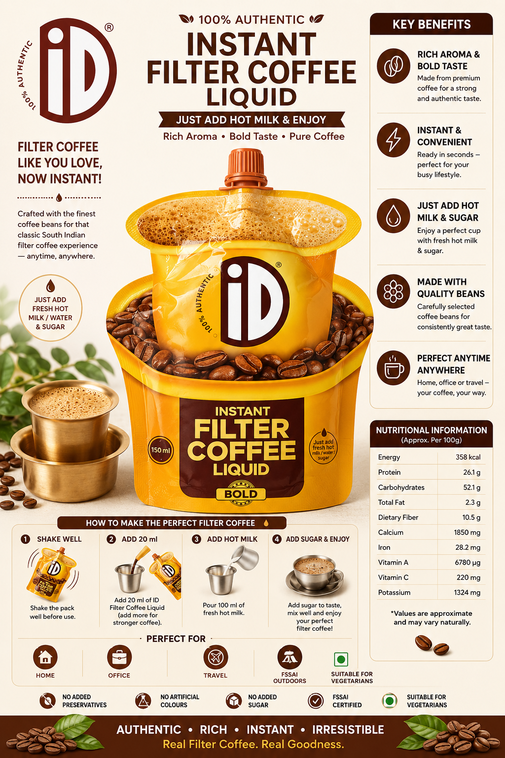 iD Filter Coffee Liquid – Bold
