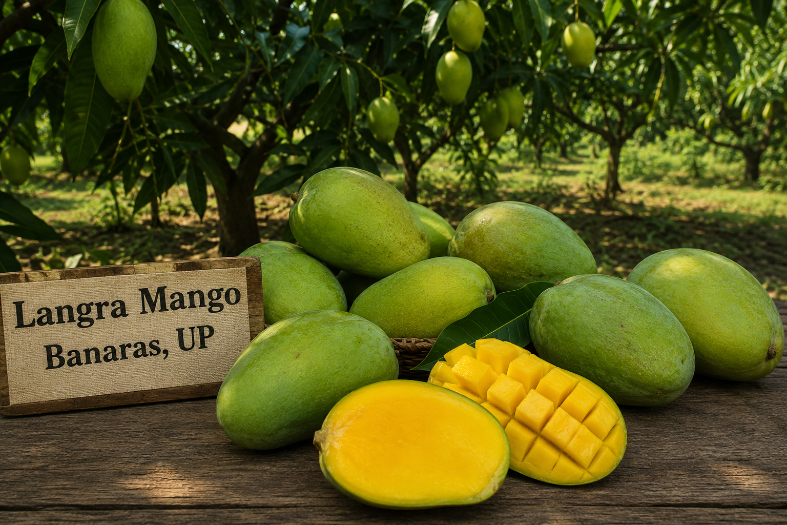 Langra Mango (Banaras. UP.)