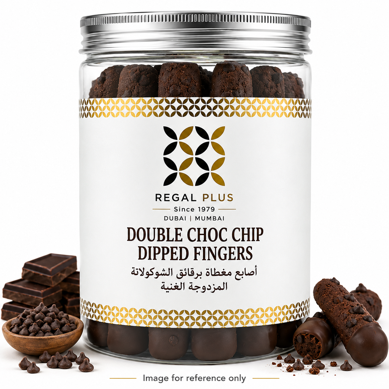 Double Chocolate Chip Dipped Fingers