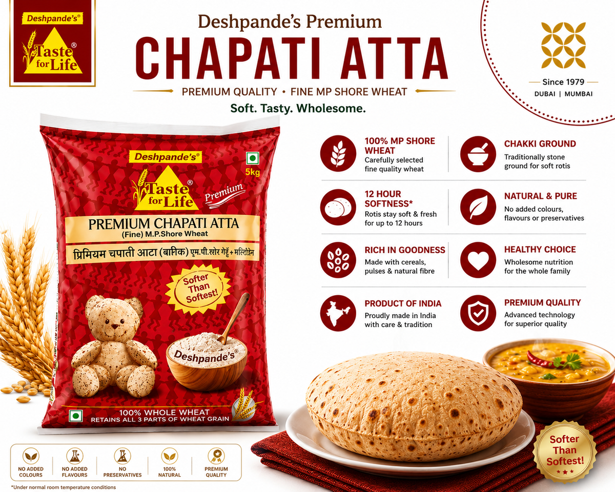 Deshpande's Premium Chapati Atta