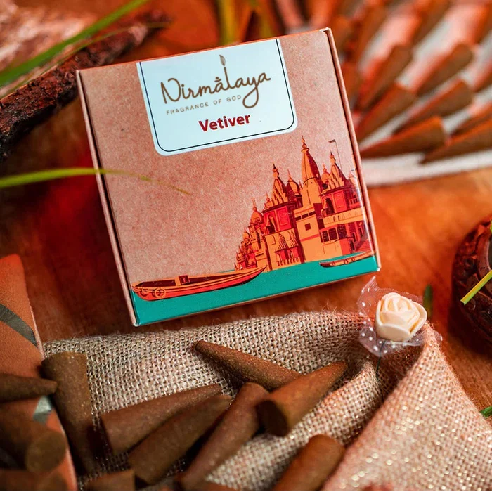 Nirmalaya Incense Cones Vetiver