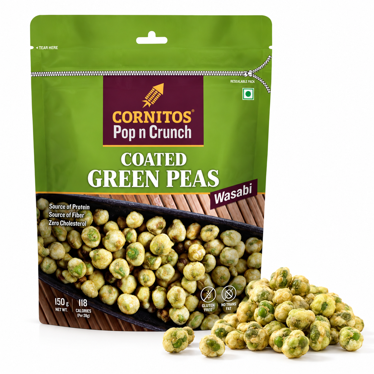 Cornitos Green Peas Wasabi