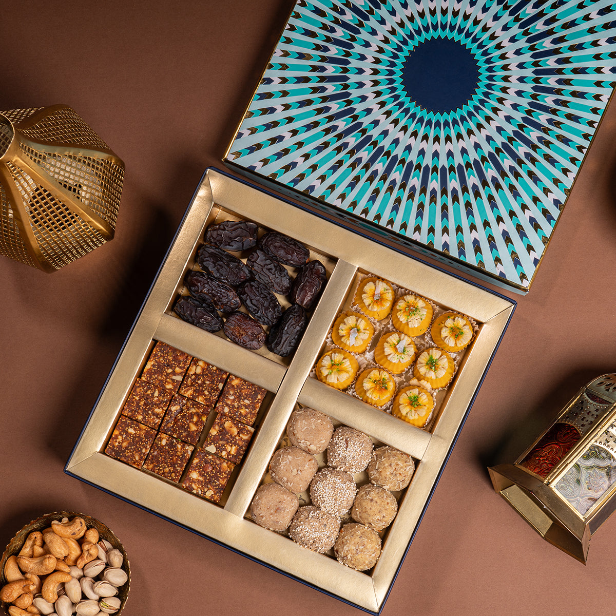 Ramadan Gift Box Blue 4P