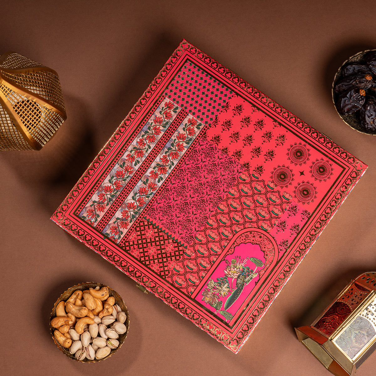 Ramadan Gift Box Sp Red 4P