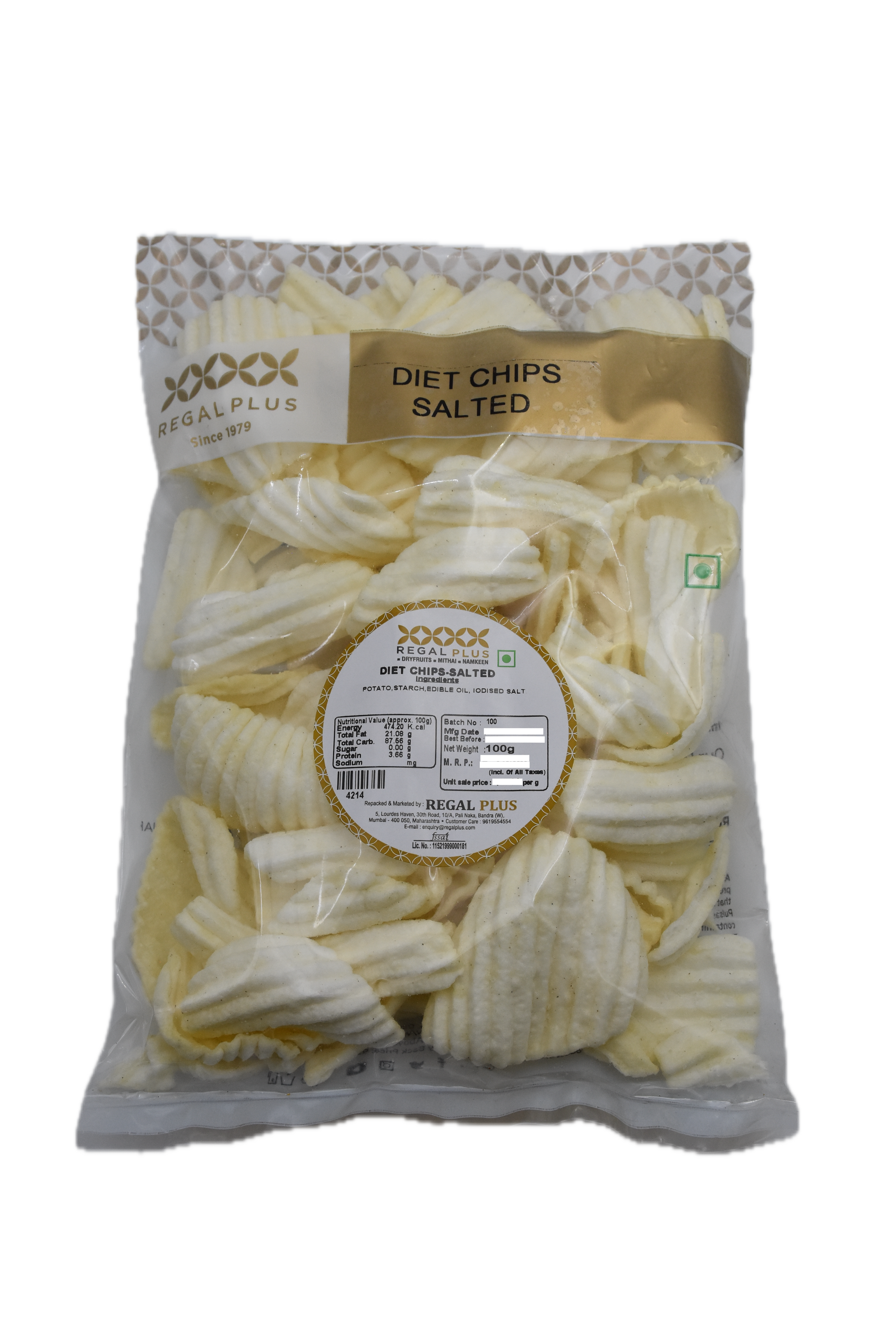 Diet Chips Salted Regal Plus