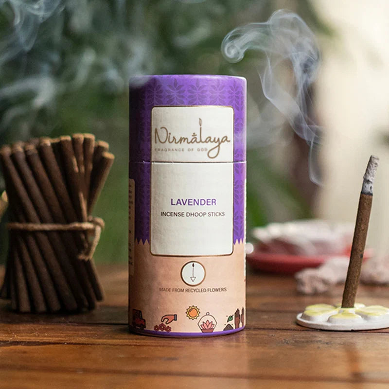 Nirmalaya Incense Dhoop Sticks Lavender