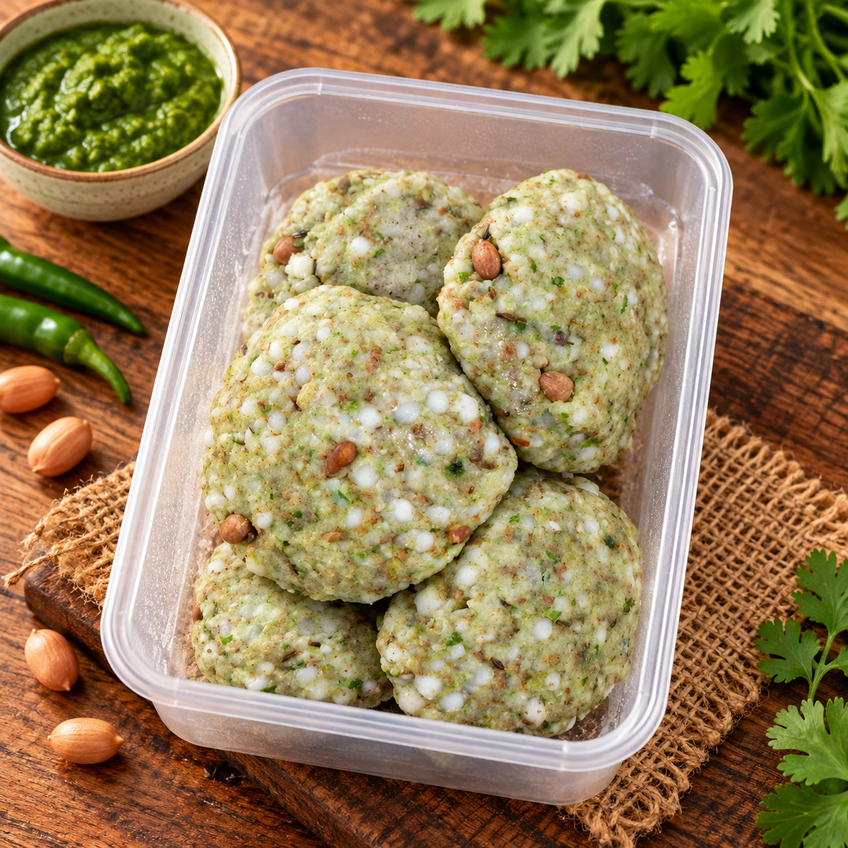 Sabudana Vada Frozen