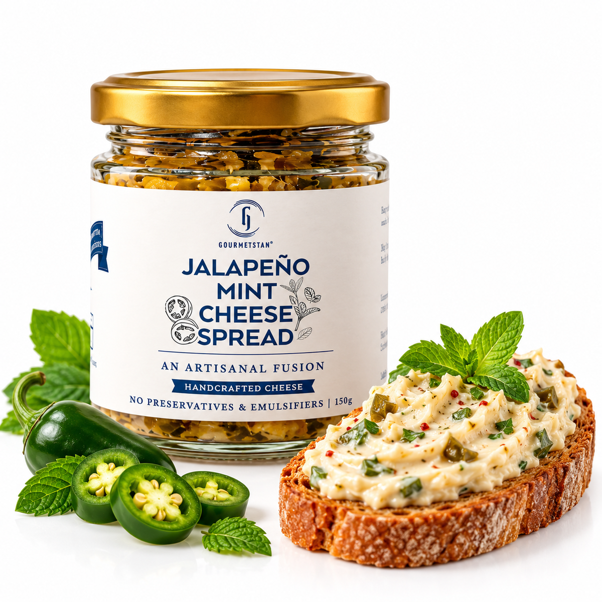 Jalapeno Mint Cheese Spread