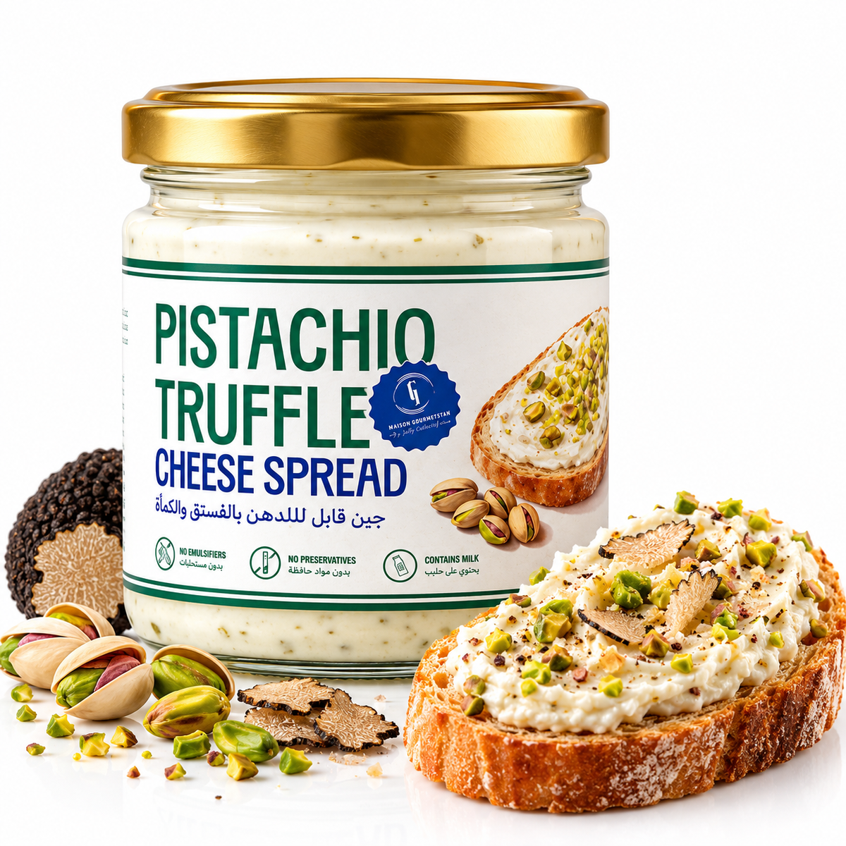 Pistachio Truffle Cheese Spread