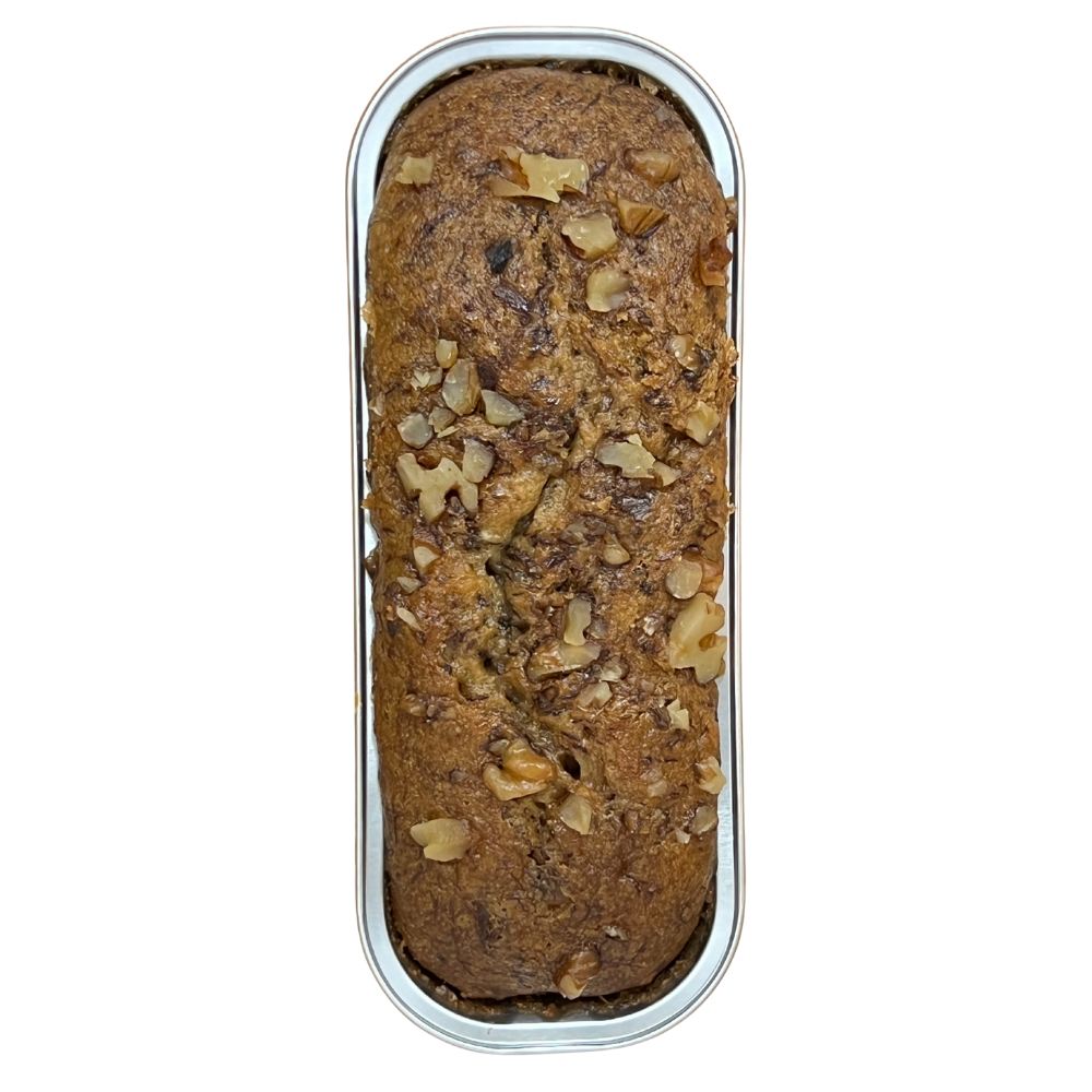 Eggless Banana Walnut Tea Cake