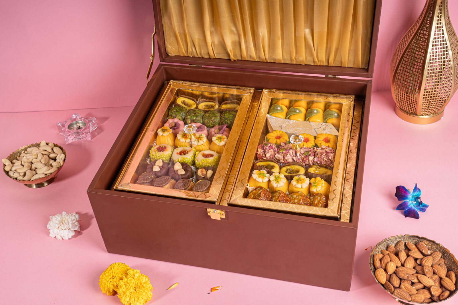 Gift Box Mithai Leather Box