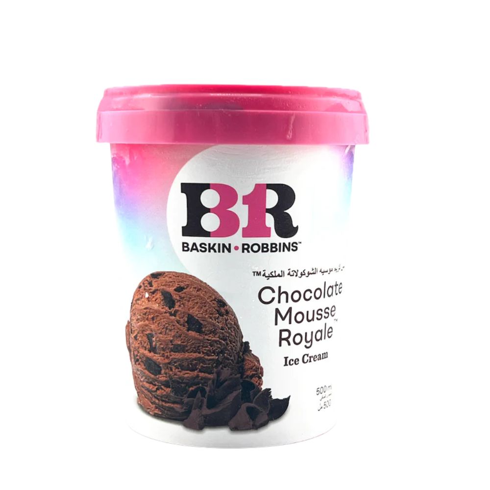 Baskin Robbins Chocolate Mousse Royale Ice Cream