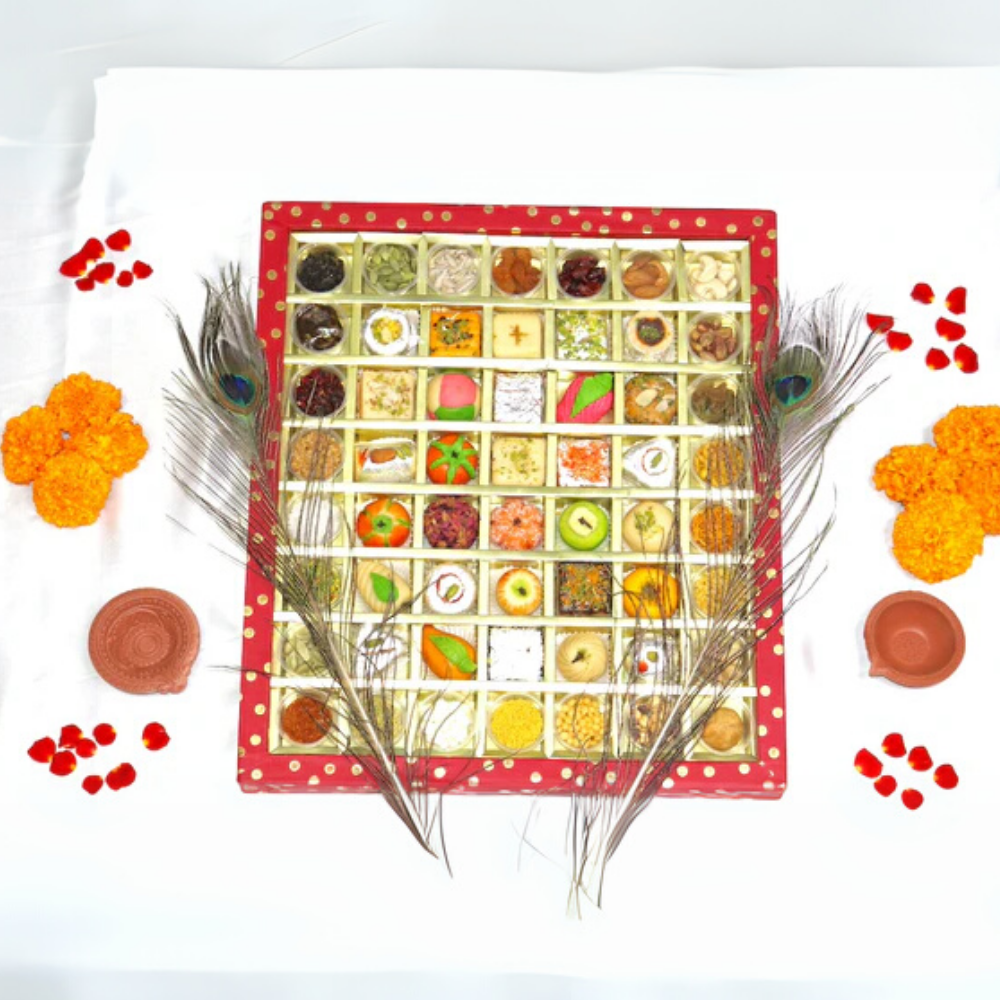 56 Bhog Modak Box