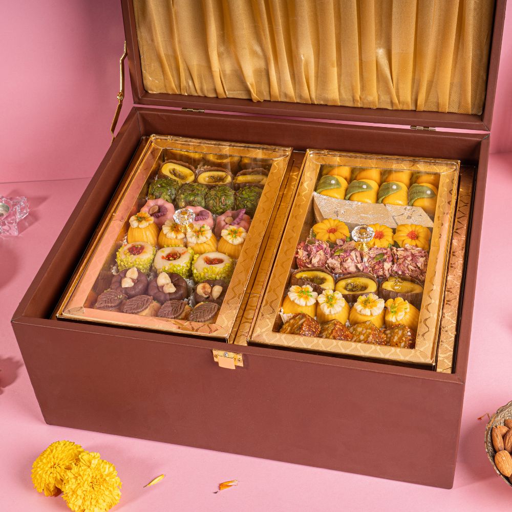 Gift Box Mithai Leather Box