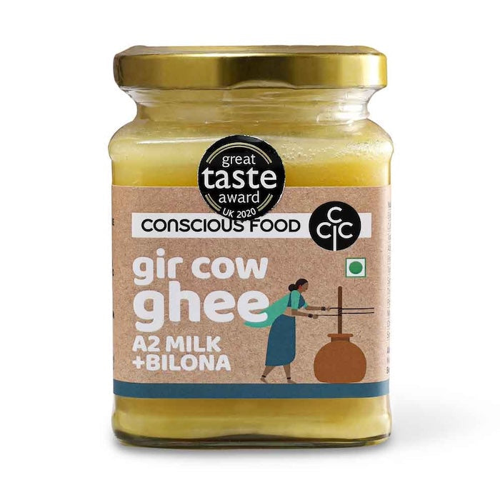 Conscious Food Organic Gir Cow A2 Ghee 200g