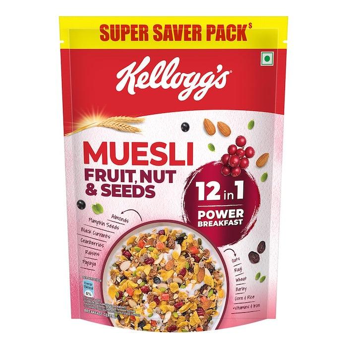 Kelloggs Muesli Fruit, Nut & Seeds