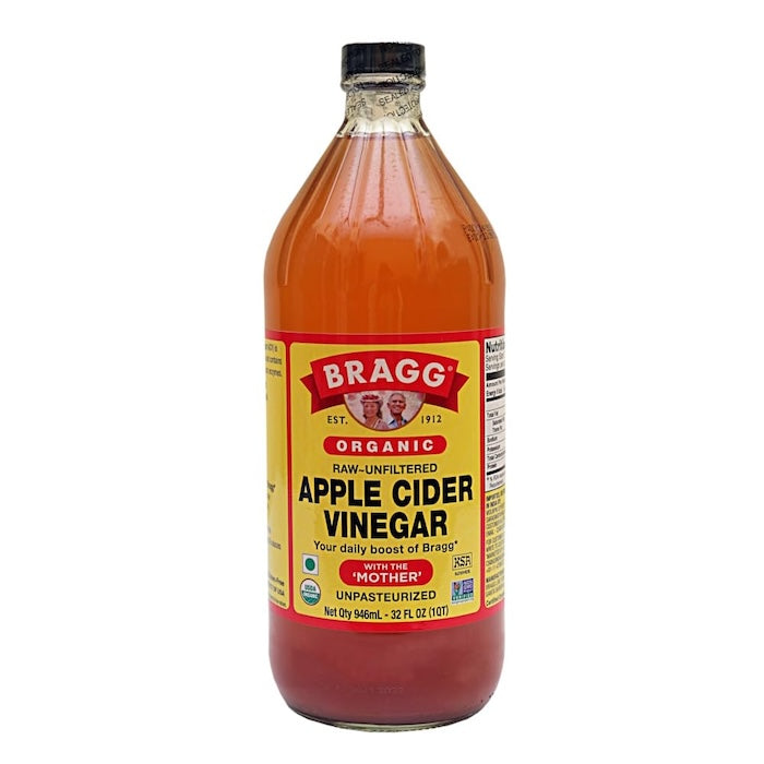 Bragg Organic Apple Cider Vinegar Raw-Unfiltered with The Mother