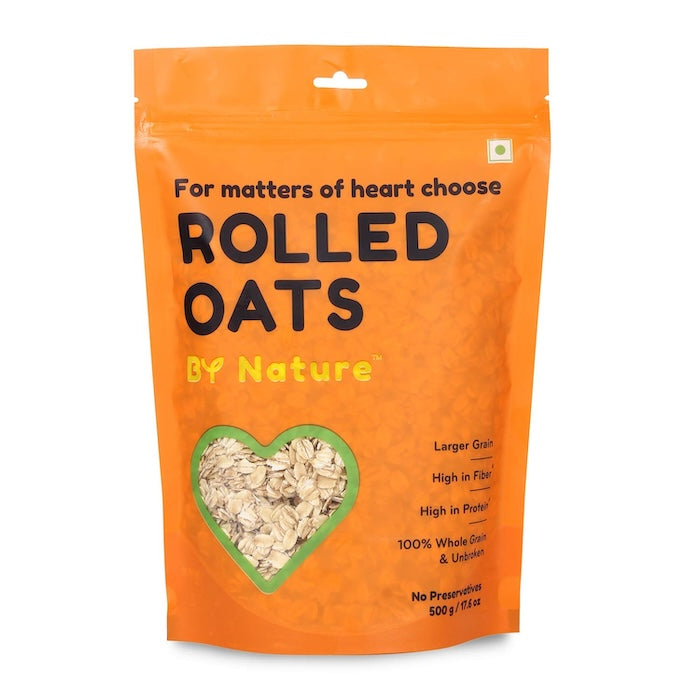 By Nature Rolled Oats 500G