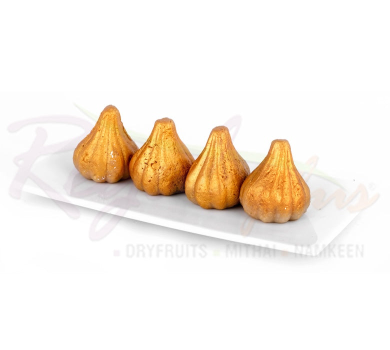 Modak Badam with Gold Varakh